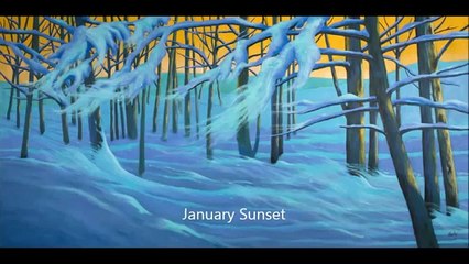 Running Wolf - Ambient Music - January Sunset