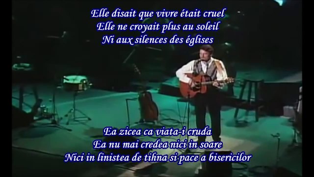 Francis Cabrel - C'était L'hiver ( Sous titres ; traducere română )