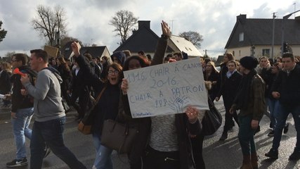 250 lycéens Loudeaciens manifestent