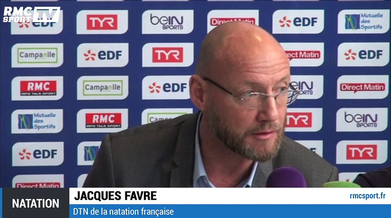 Natation - Favre : "On est vraiment désolé de ce qui arrive à Yannick Agnel"