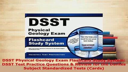 Download  DSST Physical Geology Exam Flashcard Study System DSST Test Practice Questions  Review Free Books
