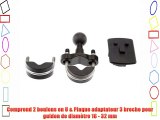 Ultimate Addons - Support En U Moto A Boule Raccord 254 cm Plaque Adaptateur