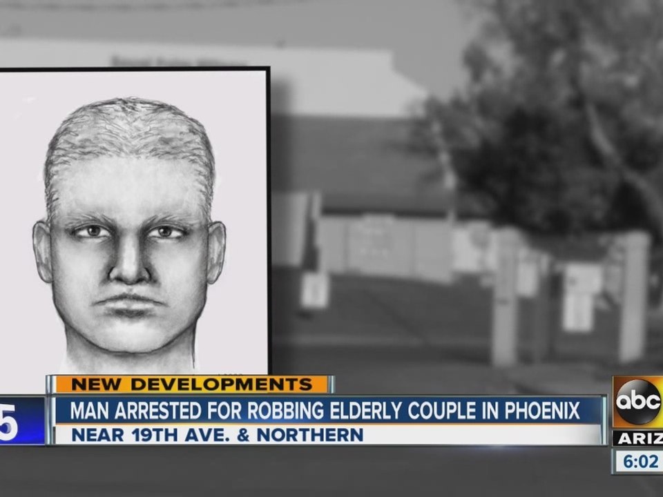 Man arrested for robbing elderly couple in Phoenix