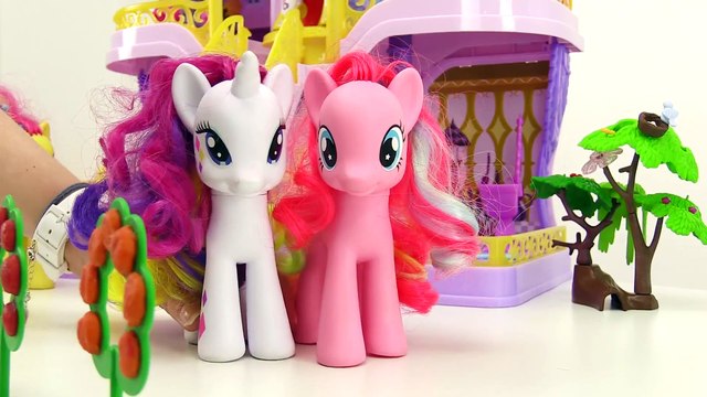 Рарити, Пинки Пай и математика. Игрушки Пони. Видео для детей