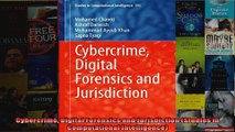 Cybercrime Digital Forensics and Jurisdiction Studies in Computational Intelligence