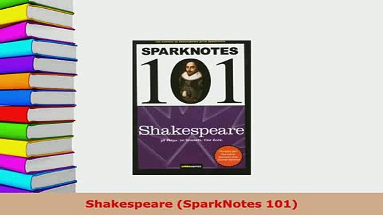 Download  Shakespeare SparkNotes 101 Free Books