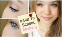 Simple Everyday School Makeup Routine - How to Do Your Makeup for School - Everyday Makeup | Back to School