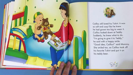 Caillou Books: The Favourite T-shirt - Book Reading for Kids