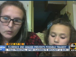 Florence 2nd grader prevents possible tragedy