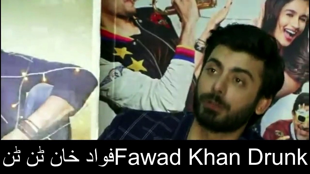 Fawad khan found Drunk or something else- validakni