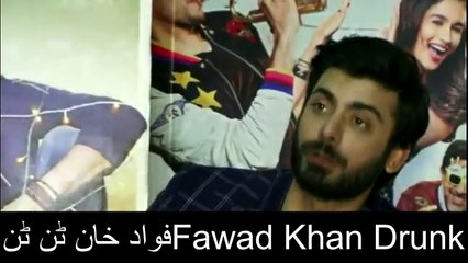 Fawad khan found Drunk or something else- validakni