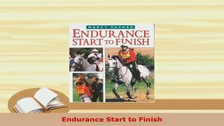Download  Endurance Start to Finish Free Books
