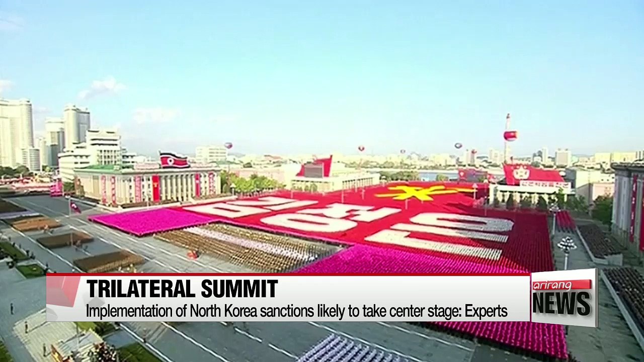 S. Korea-U.S.-Japan summit likely to focus on N. Korea sanctions