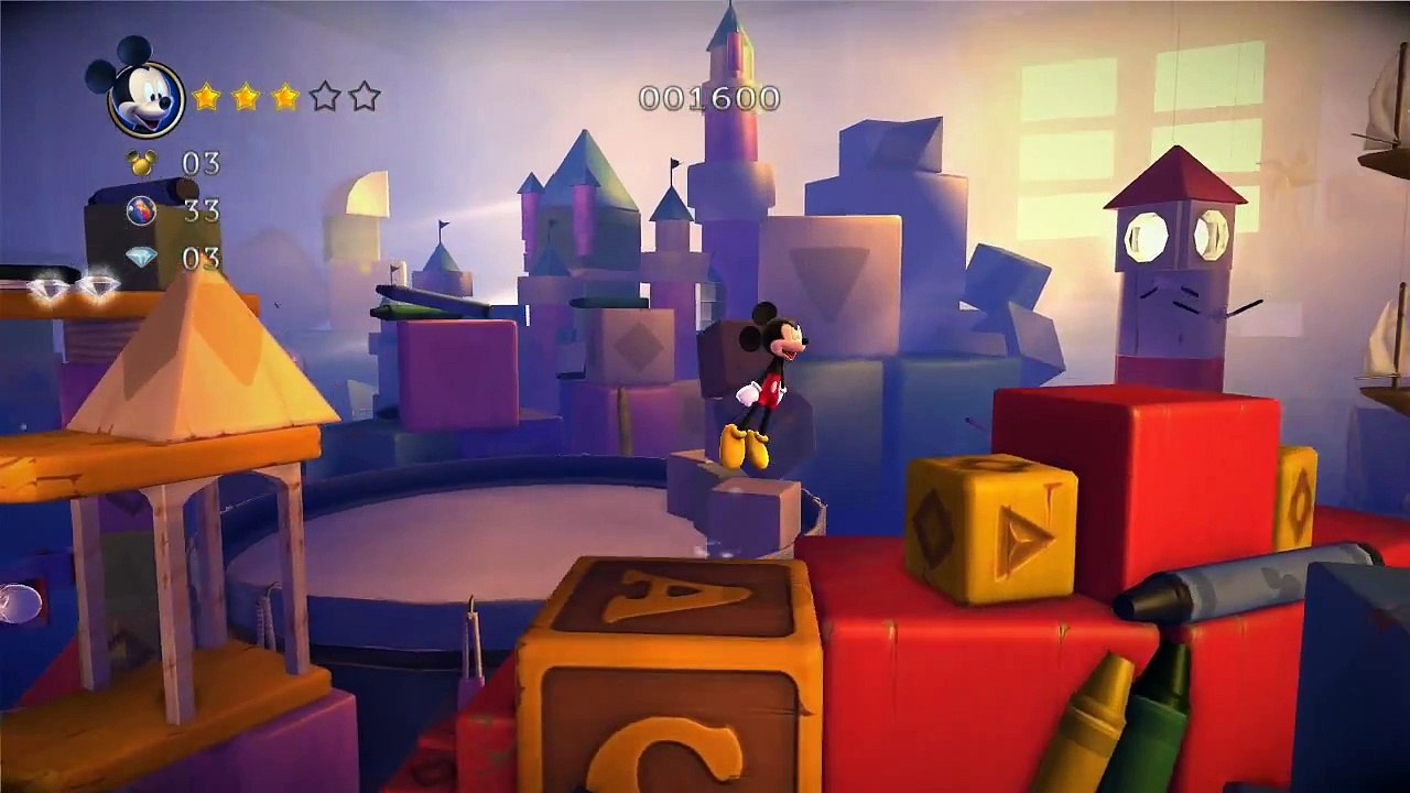Mickey Mouse Castle Of illusion Toyland #Walkthrough