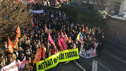 Manifestation contre la loi travail à Saint-Brieuc