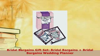 PDF  Bridal Bargains Gift Set Bridal Bargains  Bridal Bargains Wedding Planner Read Online