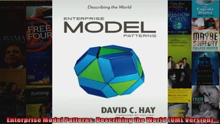 Enterprise Model Patterns Describing the World UML Version