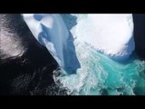 Stunning Drone Footage of Icebergs Off Newfoundland Coast