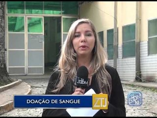 22-02-2016 - DOAÇÃO DE SANGUE - ZOOM TV JORNAL