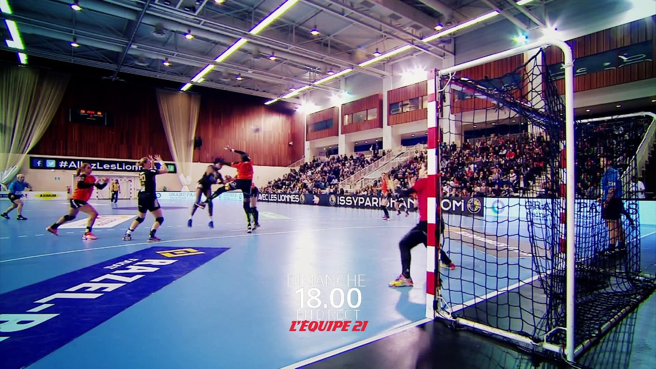 Bande annonce Issy Paris // Holstebro sur L'Equipe 21 (Coupe d'Europe)