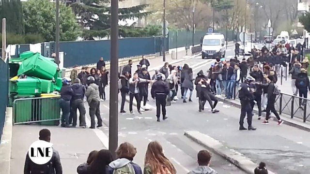 Violences policières : les lycéens encore sous le choc - La Nouvelle Edition du 31/03 - CANAL+