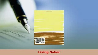 Download  Living Sober Free Books