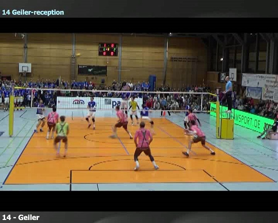 GEILER Baptiste, Outisde hitter, Friedrischafen Germany - reception highlights