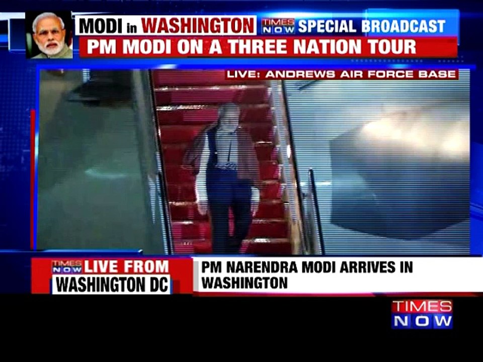 PM Narendra Modi Arrives In Washington DC To At...