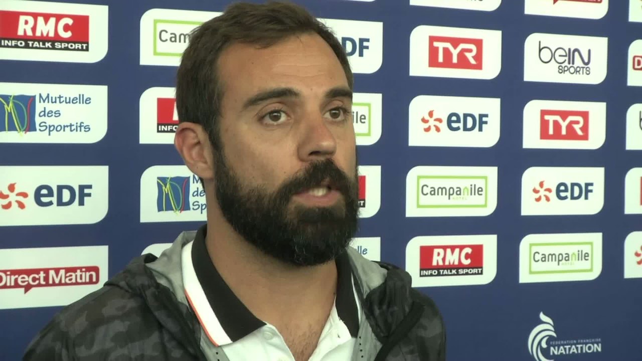 Natation - ChF(H) : Barnier «La touche n'est pas très bonne»