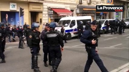Manifestation à Marseille : de nombreux CRS mobilisés
