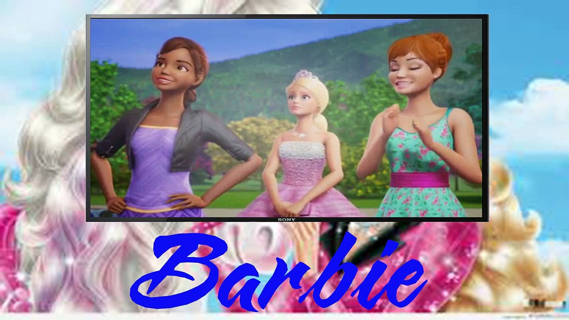 Barbie En Francais Dessin Animé Complet - Barbie Rock Et Royales (2015) -  Dailymotion Video