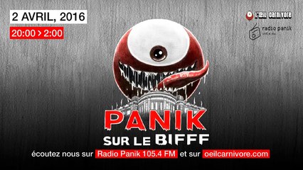 Panik sur le BIFFF