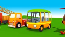 Leo le Camion benne Curieux - Construction Scooter | dessin anime francais pour enfant