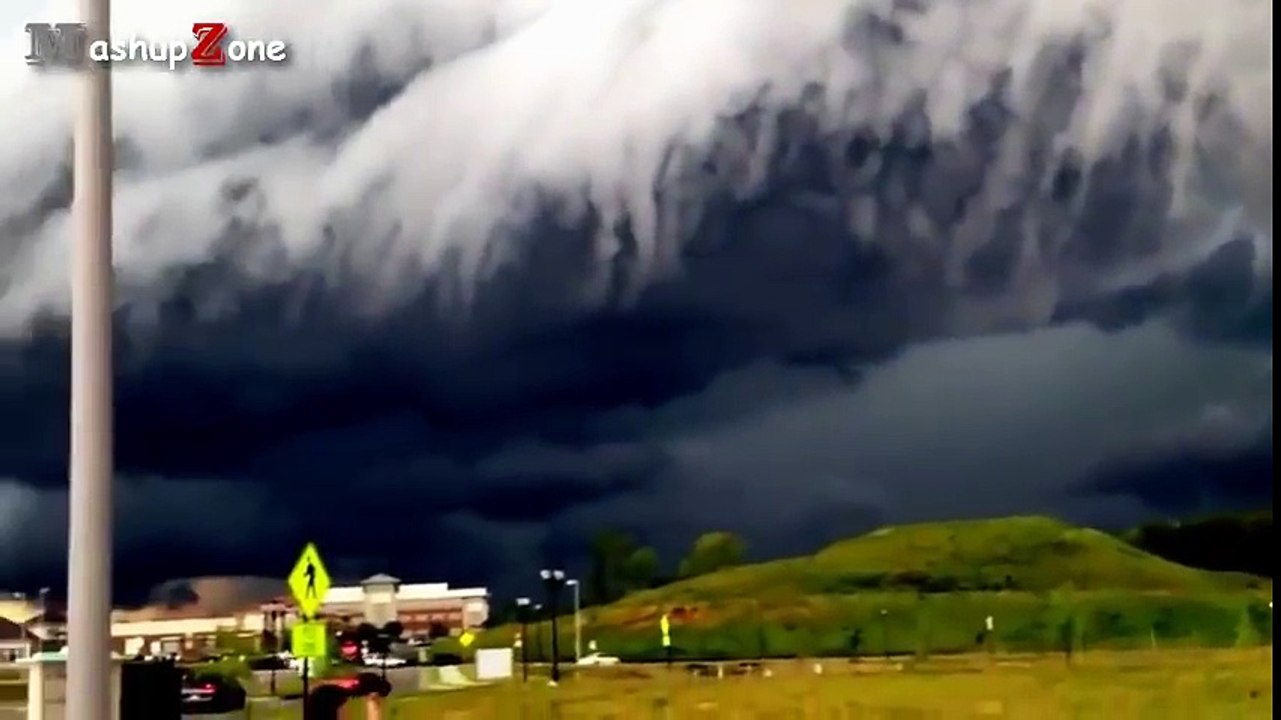 Top 5 Most Scariest Storm Clouds Videos Compilation
