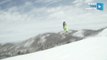 Snowboarding Tween Shows of His Skills on the Snow