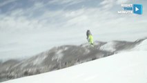 Snowboarding Tween Shows of His Skills on the Snow