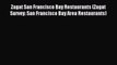 Read Zagat San Francisco Bay Restaurants (Zagat Survey: San Francisco Bay Area Restaurants)