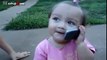Cute Funny Babies Talking On The Phone Compilation 2016