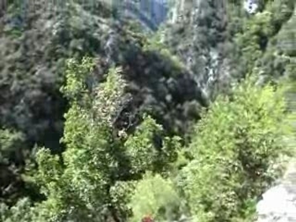 canyoning de la  maglia breil sur roya 06 france