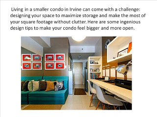 5 Creative Design Tips for Condo Living