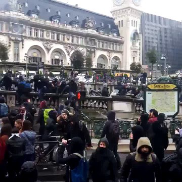 Incidents à Paris lors de la manifestation contre la loi Travail