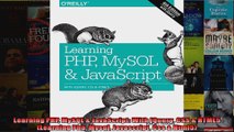 Learning PHP MySQL  JavaScript With jQuery CSS  HTML5 Learning Php Mysql Javascript