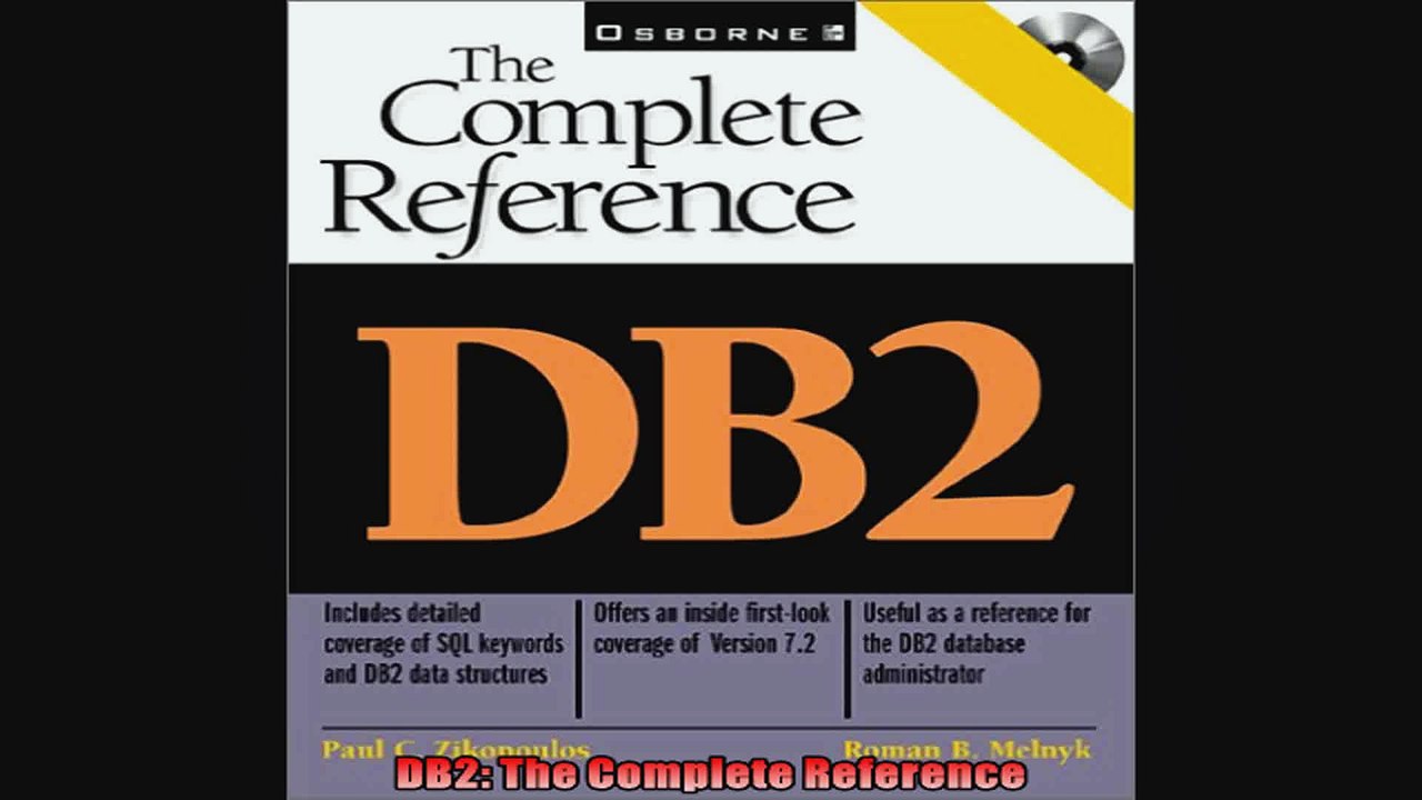 DB2 The Complete Reference