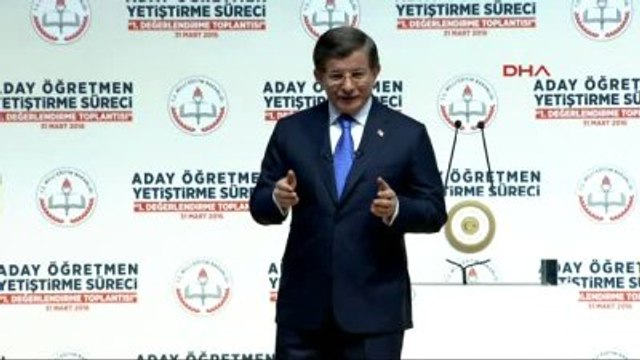 Davutoğlu Ne Kara Kış, Ne Terör, Barikat veya Çukur Öğretmenin Derse Ulaşmasına Engel Olamayacak (3