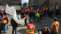 Manifestation contre la loi travail à Guingamp