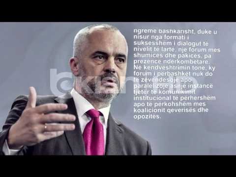 RAMA, LETËR BASHËS: NË TRYEZË PA NDËRKOMBËTARËT,