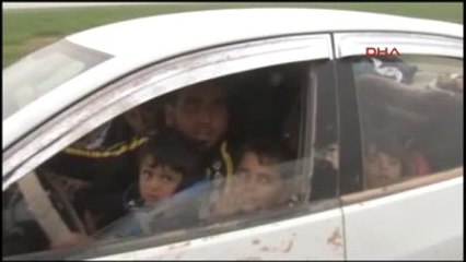 Dha Musul'dan Göç Dalgasını Görüntüledi