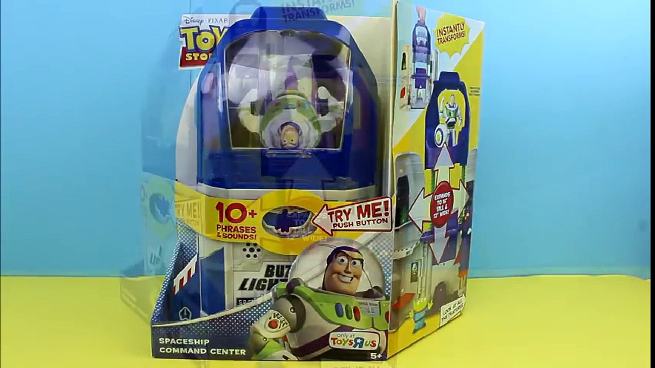 Toy Story Spaceship Command Center Buzz Lightyear saves Woody from Emporer Zerg