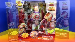 Toy Story That Time Forgot BattleSaurs Woody Buzz Lightyear Action Figure Doll Toys