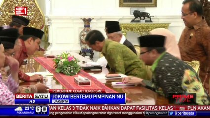 Jokowi-NU Bahas Pertemuan 60 Pimpinan Moderat Islam